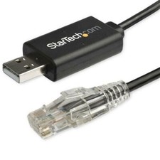 StarTech ICUSBROLLOVR 6ft. / 1.8m Cisco USB Console Cable - USB to RJ45 Rollover picture