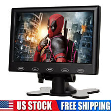 US-7'' Portable Small Monitor HDMI LCD Screen for PC/TV/Security System VGA picture