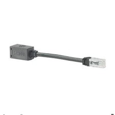 Panduit Breakaway Adapter Cat 6 UTP RJ-45 8in Round Cable Black picture