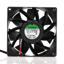 SUNON PMD1209PMB2-A (2) .R.GN 12V 8.5W 9238 9CM 2-pin dual ball cooling fan picture