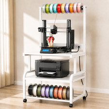 Homieasy 3D Printer Stand with Charging Station, 29.1