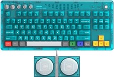 8BitDo Retro 87 Mechanical Keyboard, Gaming Keyboard / RGB Backlight -N64 Themed picture