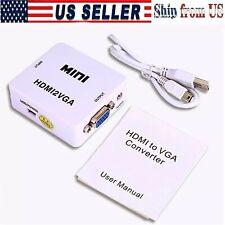 1080 P HDMI female to VGA Female Video Cable Cord Converter Adapter For Monitor picture