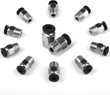 10PCS PC4-M10 PTFE Tube Connector Fittings, Bowden Coupler for 3D Printer picture