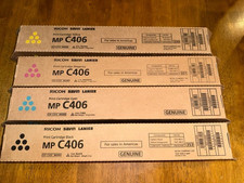 Genuine Ricoh Savin Lanier Toner Set MP C406 MP C306 842091 842092 842093 842094 picture
