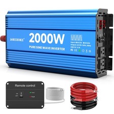 2000 Watt Pure Sine Wave Power Inverter, 24V dc to 110 Vdc to 120 Vdc, for Ho... picture