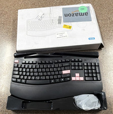 Brand New Wireless Keyboard & Mouse Combo – Ergonomic Full-Size 2.4GHz USB picture