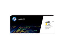 HP 658A Yellow Original LaserJet Toner Cartridge, ~6,000 pages, W2002A picture