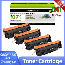 4PK CRG071 Compatible Toner Cartridge NO CHIP for Canon 071 LBP120 LBP122dw picture
