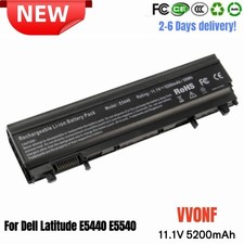 ✅New VV0NF 451-BBIE Laptop Battery For Dell Latitude E5540 E5440 Series 5200mAh picture