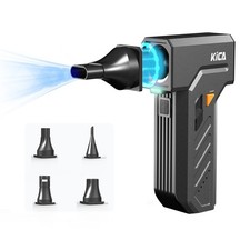 KiCA Jet Fan Ultra Electric Air Duster with LED Lights,13000rpm Srong Wind Sp... picture