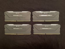 CORSAIR Vengeance RGB Pro 32GB (4x8GB) DDR4 3200 CL16 Model CMW32GX4M4C3200C16 picture