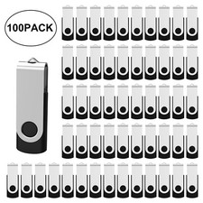 Wholesale USB 3.0 16GB 10/100pcs Metal Swivel USB Flash Drives Thumb Drive Pack picture