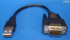 usa seller. NEW 2.0 USB TO VGA ADAPTER CABLE. MONITOR LAPTOPS SCREEN SCANNER picture
