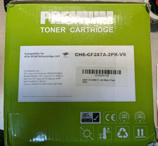 2-PACK CF287A 87A Toner Fit for HP LaserJet Pro M501n Enterprise MFP M527c M527z picture