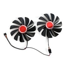 XFX 2PCS 95MM FDC10U12S9-C CF1010U12S Cooler Fan Replace for XFX AMD Radeon RXN2 picture