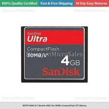 SDCFH-004G-A11 Sandisk 4GB Ultra 30MB/s CompactFlash (CF) Memory picture