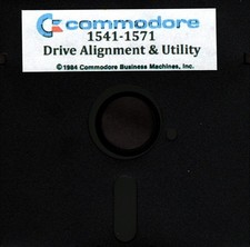 Commodore 64 - 128 - 1541-1571 Drive Alighment & Utility - 5.25 Disk & CD picture