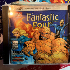 Fantastic Four Snap: PC CD-ROM Comic Book Library - First 10 Issues (USED) picture