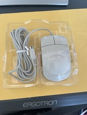 Vintage Unisys 2 Button PS/2 Mouse MSUOJ PWM-1-PS2 Beige picture