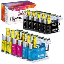 LC203XL LC201 Ink Cartridges Compatible for Brother LC203 Ink Cartridges LC20... picture