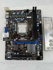 MSI B75MA-E33 Intel B75 DDR3 LGA 1155 M-ATX Motherboard; Tested picture