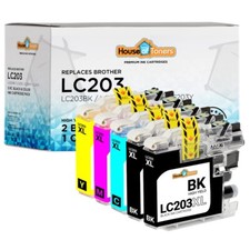LC203 LC203XL Compatible Ink Cartridges Replacement for Brother Printers Lot picture