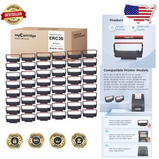 Epson Compatible Ribbon 48 Pack - Clear Print, Extended Printer Life, Long La... picture