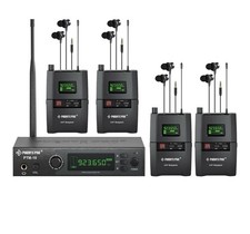 Phenyx Pro Wireless in-Ear Monitor System, Stereo IEM System PTM-10 4 Recievers picture