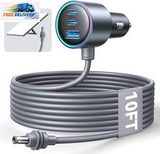 Starlink Mini Car Adapter with 10FT Cable, Dual PD 45W+USB 30W, 12V-24V picture
