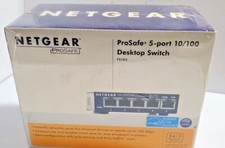 NOS NETGEAR ProSafe (FS105) 5-Ports External Switch - UNOPENED (FC93-3-G940) picture
