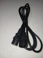 NEW C13 to C14 Computer PDU Black Power Cord Cable extension 2m 6Ft 3 prong USA picture