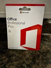 Microsoft Office Professional Plus 2019 1 User Pc Sealed Card picture
