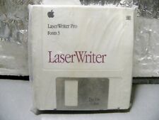 New LASERWRITER PRO Version 1.0 Installation software Disks 690-0462-A Unopened picture
