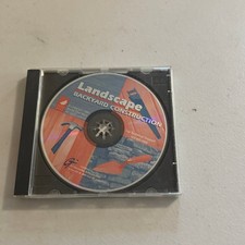 Landscape Backyard Construction CD-ROM PC Software GT Interactive 1995 picture