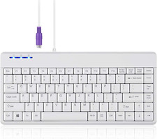 PERIBOARD-409PW Wired PS2 Mini Keyboard - 12.36X5.75X0.79 Inches picture