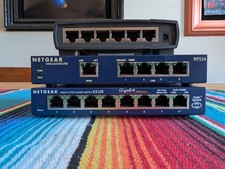 Lot of 3 Netgear Linksys Networking Routers Hubs Ethernet Switches AS IS picture