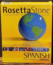 Rosetta Stone Spanish Latin America Level 1 Espanol Language Learning V.2 Mint  picture