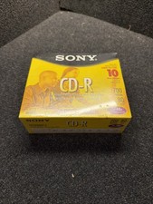 Sony High Speed CD-R 10 Pack 700 MB 80-min 1x-48x Speed Sealed picture