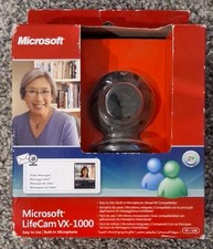 Microsoft LifeCam VX-1000 USB Webcam Built-in Mic 640x480 30fps Black picture