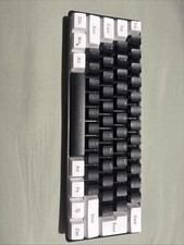 Magic-Refiner MK14 Mechanical RGB Gaming Keyboard White w/68 Keys picture