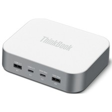 Original Lenovo ThinkBook PS170 5-in-1 170W GaN Charging Station Dock Silver picture