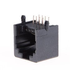 10Pcs Unshielded RJ11 RJ45 8P8C Network Modular PCB Connector Jacks S.t1S~gw picture