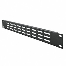 1/2/4/5PCS 1U 27-Slot Metal Blank Rack Mount Panel for 19