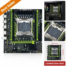 X99 Motherboard CPU RAM Combo LGA2011 3 Xeon E5 2630 V4 8GB DDR4 Micro ATX picture