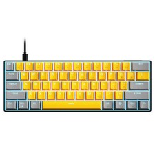 USB Wired 61- Mechanical Keyboard  Backlit Supports hot swap S4Z3 picture