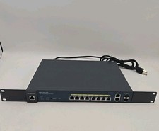 EnGenius Network 8 Port Gigabit PoE Switch EWS5912FP With Mounting Bracket Ears picture