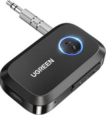 Bluetooth 5.4 Car Adapter, Hands-Free Call & Noise Cancelling AUX to Bluetooth A picture
