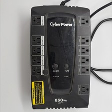 CyberPower LE850G 850VA UPS Battery Backup AVR Surge Protector - Parts/Rep picture