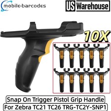 10X Snap on Trigger Handle for Zebra TC21 TC26 Barcode Scanner TRG-TC2Y-SNP1-01 picture